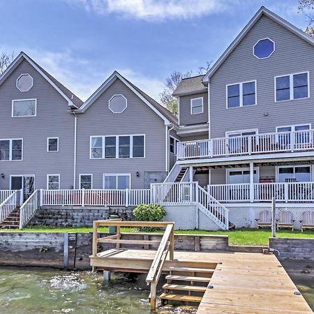 Waterfront Seneca Lake House Fire Pit And Boat Dock Geneva Dış mekan fotoğraf